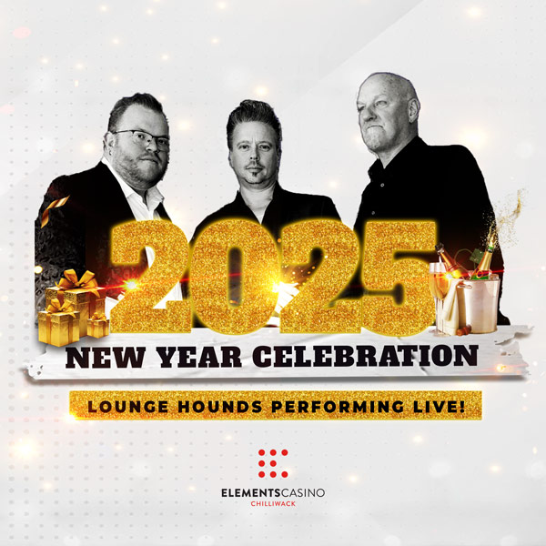 Elements Casino 2025 NYE celebration