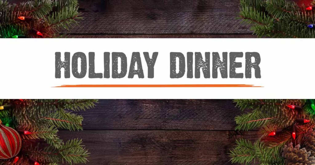 Holiday Dinner - The Well Public House